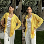 Zeagoo Womens 2025 Summer Crochet Cardigan Sweaters