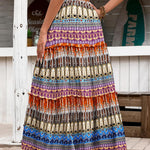 Zeagoo Womens Casual Maxi Skirts High Waist Boho Skirts