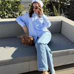 Zeagoo Womens Button Down Shirts Casual Long Sleeve Blouses