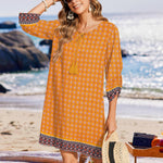 Zeagoo Womens Boho Dresses Casual Beach Dress