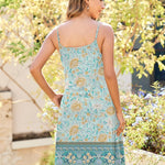 Zeagoo Women's Sleeveless Boho Beach Dress Floral Mini Sundress