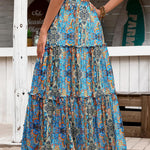 Zeagoo Womens Casual Maxi Skirts High Waist Boho Skirts