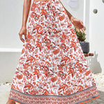 Zeagoo Womens Casual Maxi Skirts High Waist Boho Skirts