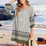 Zeagoo Womens Boho Dresses Casual Beach Dress