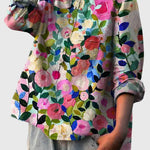 Valeria™ - Blossom Pattern Blouse