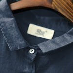 Ladies Casual Short Sleeve Shirt With Lapel Button Design