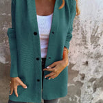 Solid Color Casual Women's Coat