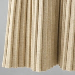 Stylish Long Sleeves High Waisted Pleated Solid Color Half Turtleneck Sweater Dresses