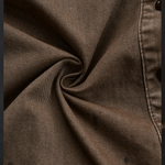 Vintage Washed Taupe Western Slim Fit Button-Down Shirt