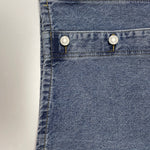 High Waisted Loose Buttoned Pockets Jean Pants Bottoms