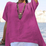 Solid color A-Line Top
