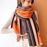 Original Warm Cartoon Print Shawl&Scarf