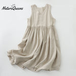 V-neck tank top front and back reversible sleeveless dress