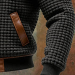 JULIAN | EMBOSSED LEATHER TEXTURED JACKET