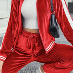 Casual Velvet Four Seasons Sportswear