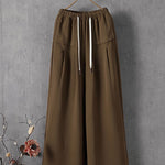 Women's Solid Color Simple Versatile Loose Casual Pants
