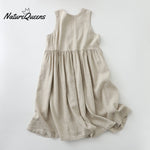 V-neck tank top front and back reversible sleeveless dress