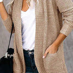 Oversized Knitted Sweater Cardigan