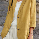 Versatile Long Sleeved Casual Loose Suit Jacket