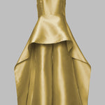 Sleeveless Wrap Falbala Layered Solid Color Zipper Round-Neck Jumpsuits