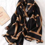 Printed Stylish Sun-Proof Silk Scarf