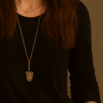 Basic Soft Ivory Everyday Long Sleeve T-shirt