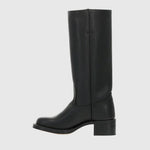 LERELIA | LEATHER KNEE-HIGH BOOTS