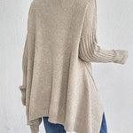 Blythe | Oversized Knit Turtleneck Sweater