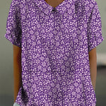 🔥Best Match🔥Women's Retro Floral Casual Shirt