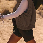 Versatile Stand Collar Button Sleeveless Loose Pocket Casual Vest Jacket