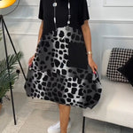 Adriana™ | Women's Short Sleeves Midi Dress