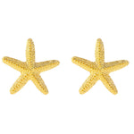 Santorini Starfish Necklace ~ Gold