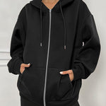 Zeagoo Women's Oversized Zip Up Hoodies