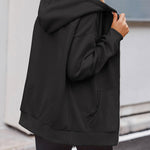 Zeagoo Women's Oversized Zip Up Hoodies