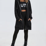 Zeagoo Zip Up Hoodies Long Fleece Jacket