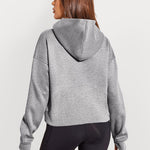 Zeagoo Womens Half Zip Cropped Hoodies