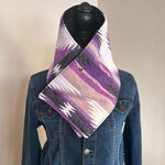 Women's Western Red Aztec Warm Neck Hood