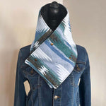 Women's Western Red Aztec Warm Neck Hood