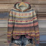 Úrsula | Vintage-Inspired Ethnic Hoodie