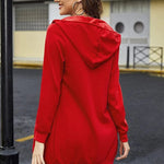 Zip Up Hoodies Fleece Tunic Sweatshirt - Zeagoo (Us Only)