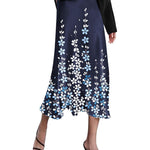 Satin Zipper Elegant Work Skirts - Zeagoo (US Only)