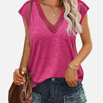 Zeagoo Women's Sleeveless Elegant Summer Tee Shirts (DE Only)