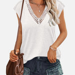 Zeagoo Women's Sleeveless Elegant Summer Tee Shirts (DE Only)