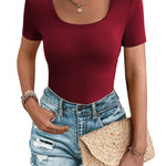 Zeagoo Women's Short Sleeve T Shirts
