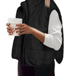 Zeagoo Womens Puffer Vest Ladies Sleeveless Zip Up Outerwear