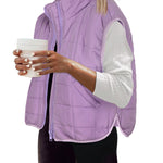 Zeagoo Womens Puffer Vest Ladies Sleeveless Zip Up Outerwear