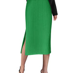 Zeagoo Womens Knit Midi Skirts Casual Pencil Skirt