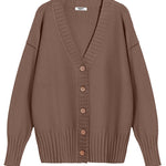 Zeagoo Women's Open Front Oversized Soft Knit Sweater Cardigan
