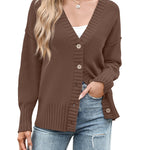 Zeagoo Women's Open Front Oversized Soft Knit Sweater Cardigan