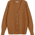 Zeagoo Women's Open Front Oversized Soft Knit Sweater Cardigan